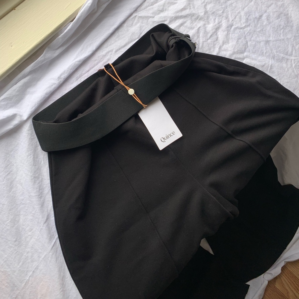 Ultra-Stretch Ponte Super Wide Leg Pants - Picture 9 of 15